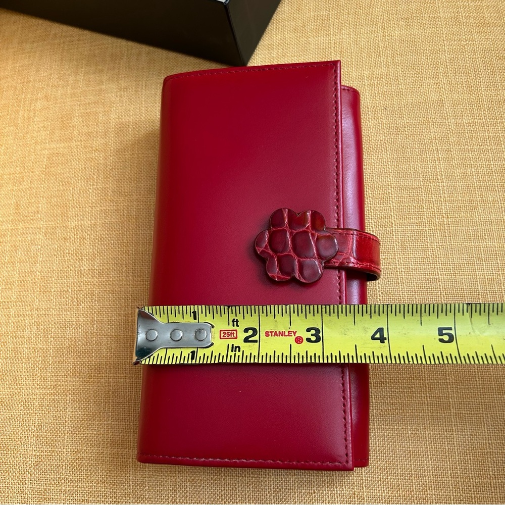 Furla Bloom Wallet Red Leather - Picture 14 of 14